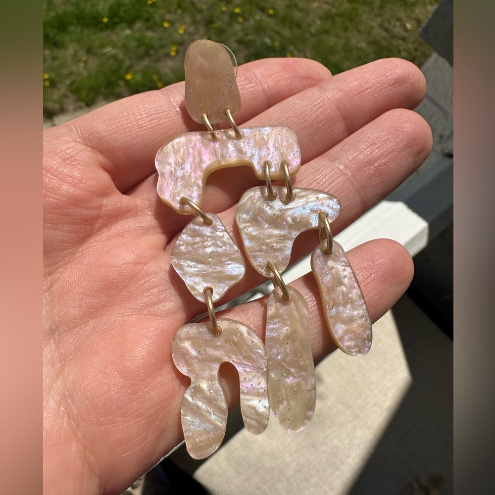 ✨Handmade Acrylics Earrings ✨ - Picture 2 of 2
